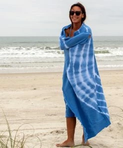 Sand Cloud 100% Turkish Organic Cotton LG Towel - Shock Waves Tie Dye - 50x68 -SUNFLOW Shop b97995ab2052c7dfd18993f43e1e09ec 54569.1669783487