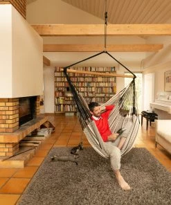 LA SIESTA® CasaMount - Multipurpose Suspension Set For Hammock Chairs - Black -SUNFLOW Shop bcce0b514d4174169c3ff9df15c3a30c 81787.1669767723