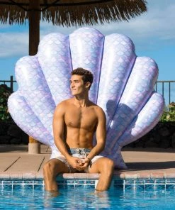 Pool Candy PoolCandy Mermaid Shell Island - 60in -SUNFLOW Shop bd39563eeef7f2b4d3f0d3b0ee458852 13032.1669771979