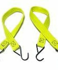 Mighty Max 26" Bungee Cords (Set Of 2) - Yellow/Black