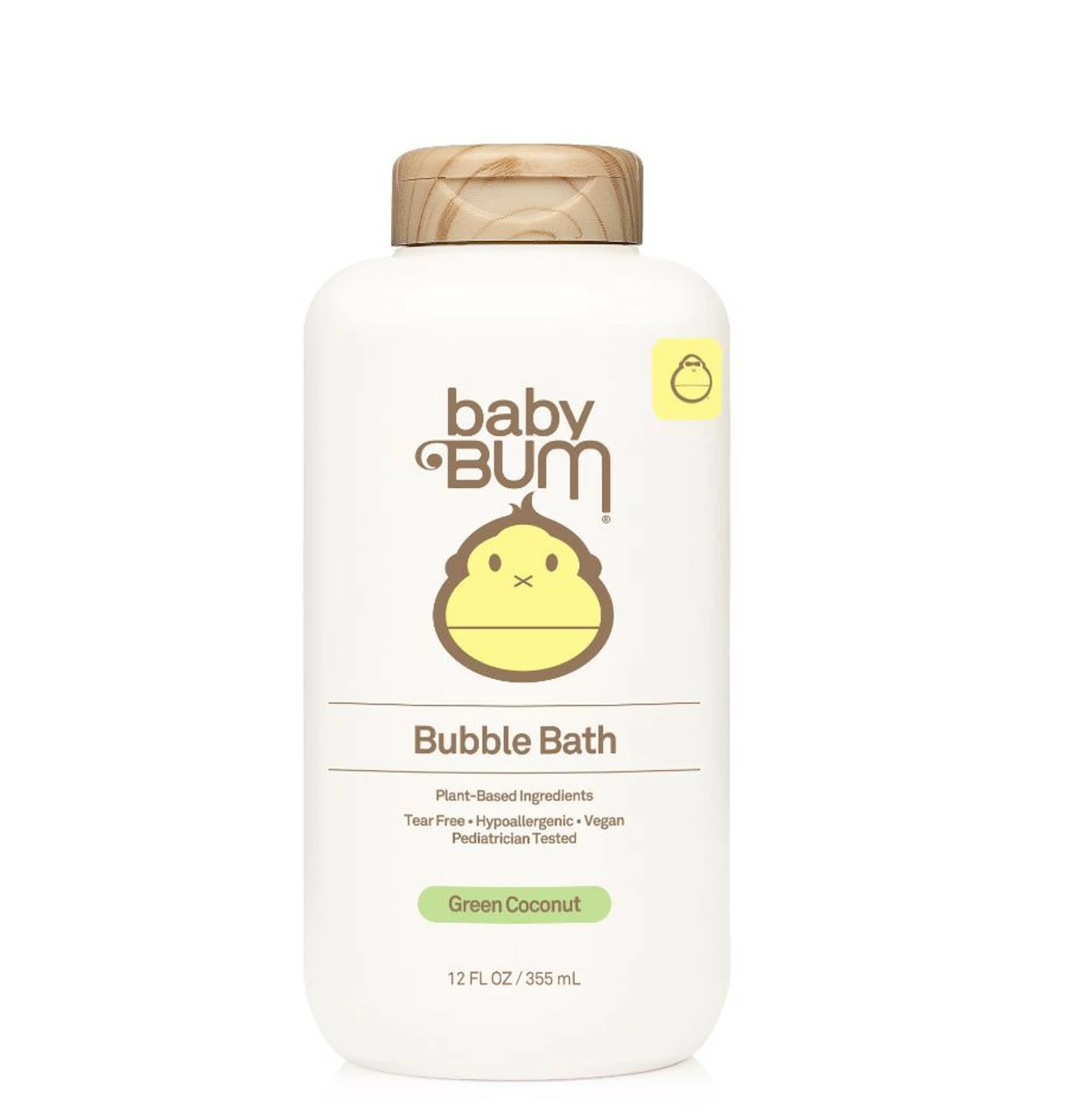 Sun Bum Baby Bum 12 Oz. Bubble Bath - Green Coconut 1 Sun Bum Baby Bum 12 Oz. Bubble Bath - Green Coconut