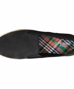 Sperry Top-Sider Sperry® Women's Sailor Twin Gore Leather/Jute Boat Shoe - Black -SUNFLOW Shop c980672e a168 4fef addd 348cc0baa99b.83595240bf5bdcc582d6ebc05a89d69b 36781.1677854138