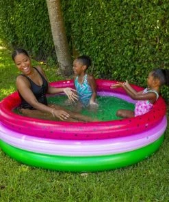 Pool Candy PoolCandy Inflatable Sunning Pool - Watermelon Print - 60x60x15 Inches -SUNFLOW Shop cbfdca0734ebec96d353dab0bb7157d9 32304.1669785324