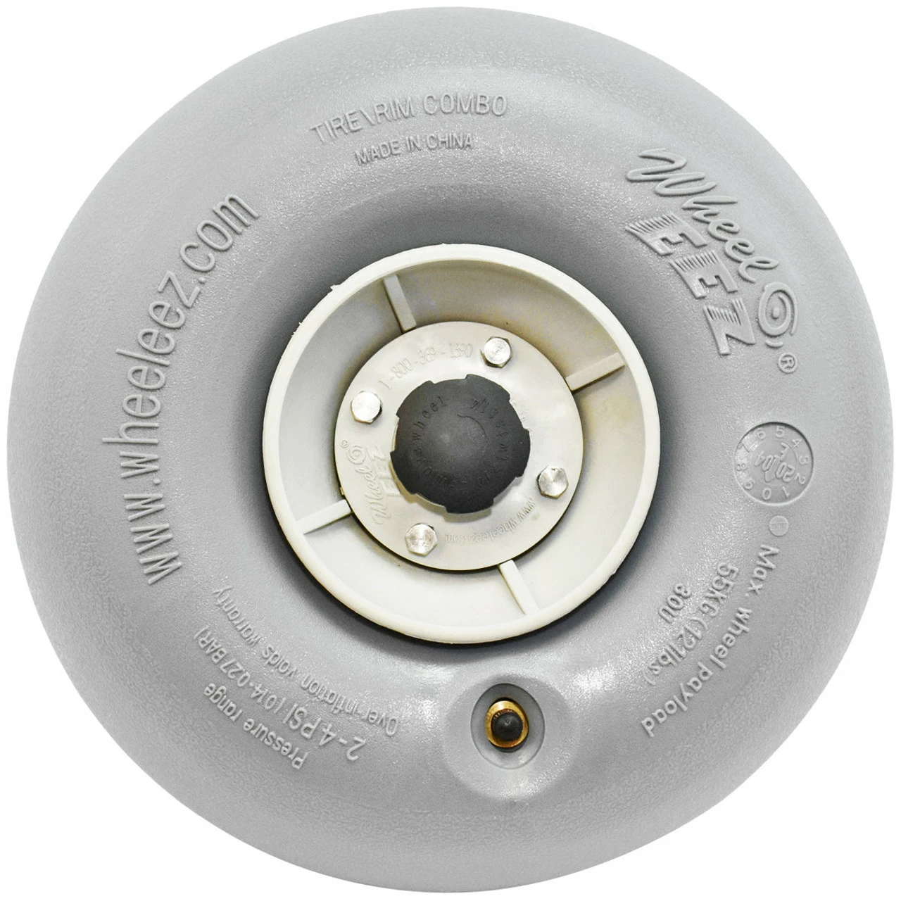 WheelEEZ® 30cm Poly Wheel W/ Twist Lock 1 WheelEEZ® 30cm Poly Wheel W/ Twist Lock