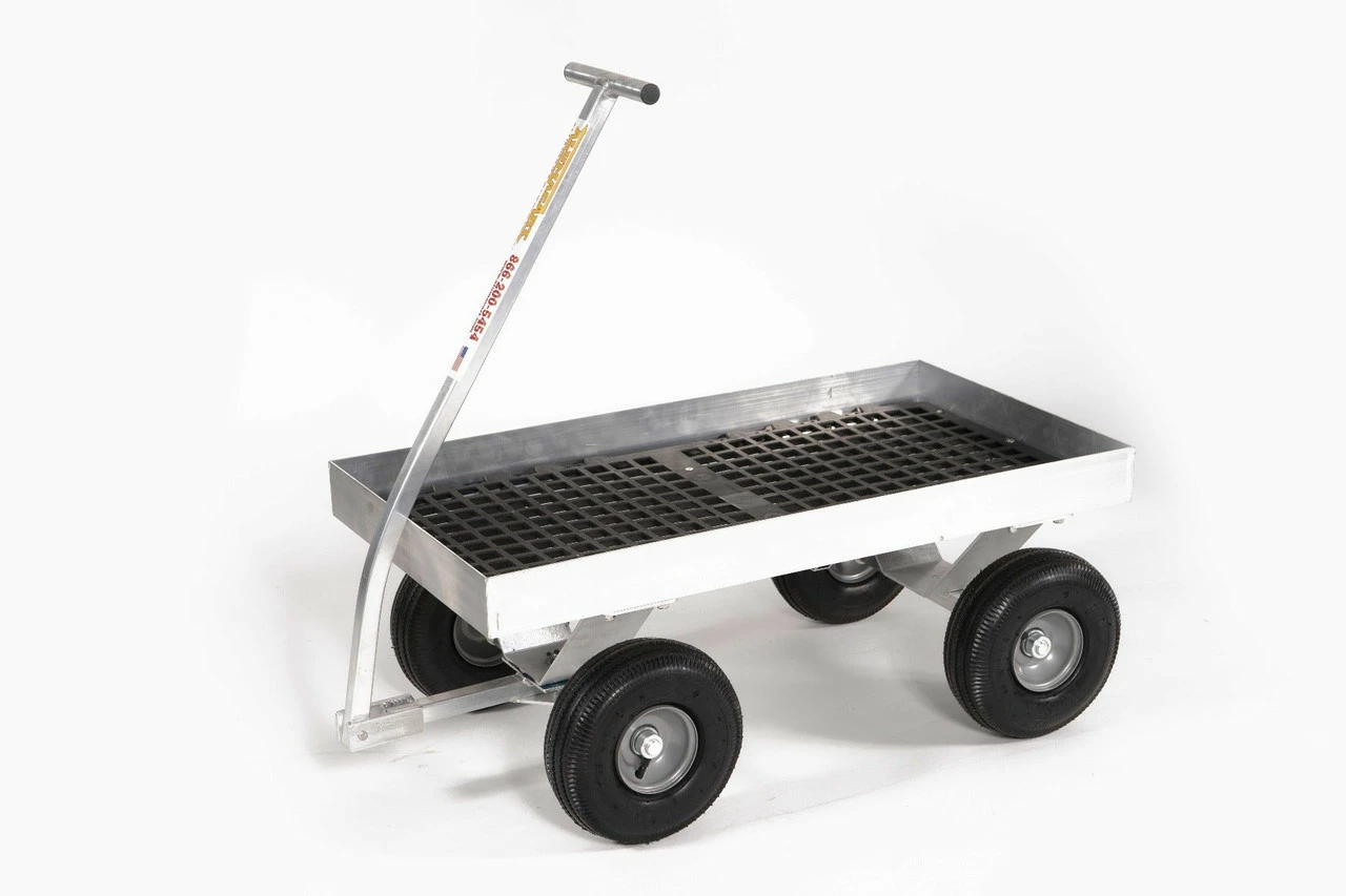 Alumacart 37in Cypress "JUNIOR" Wagon 1 Alumacart 37in Cypress "JUNIOR" Wagon