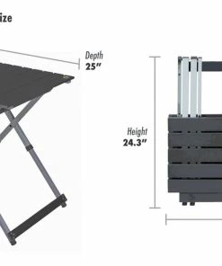 GCI Outdoor™ Compact Camp Table 25" - Black -SUNFLOW Shop d0ce148d22cdc4534a25667b69e539e0 81100.1669763698