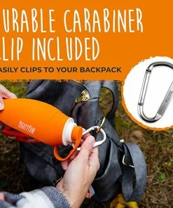 Mighty Paw Travel Dog Water Bottle 20oz - Orange -SUNFLOW Shop d439daf23df8c060efa43129a300a068 48467.1669784170