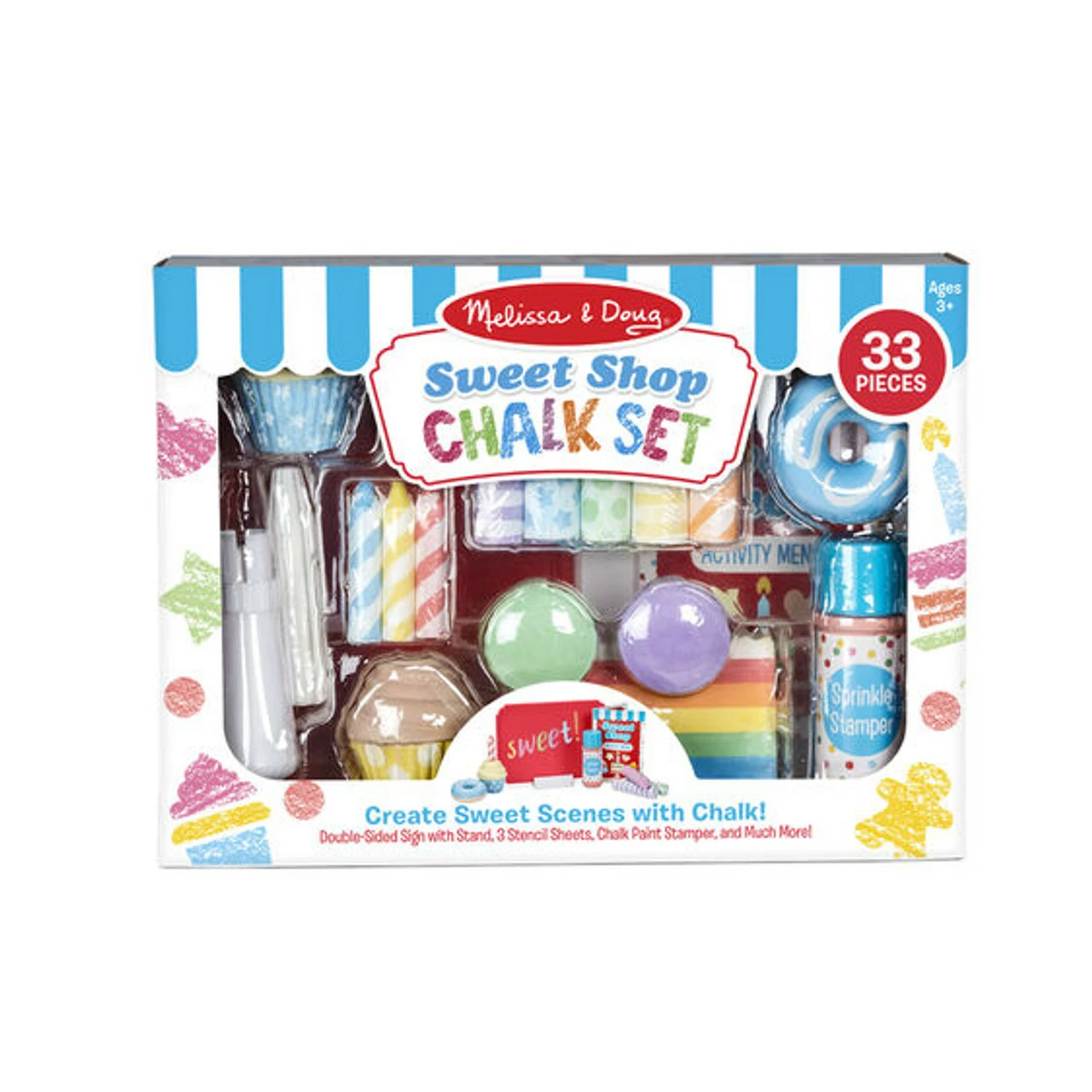 Melissa And Doug Melissa & Doug® Sweet Shop Chalk Play Set 1 Melissa And Doug Melissa & Doug® Sweet Shop Chalk Play Set