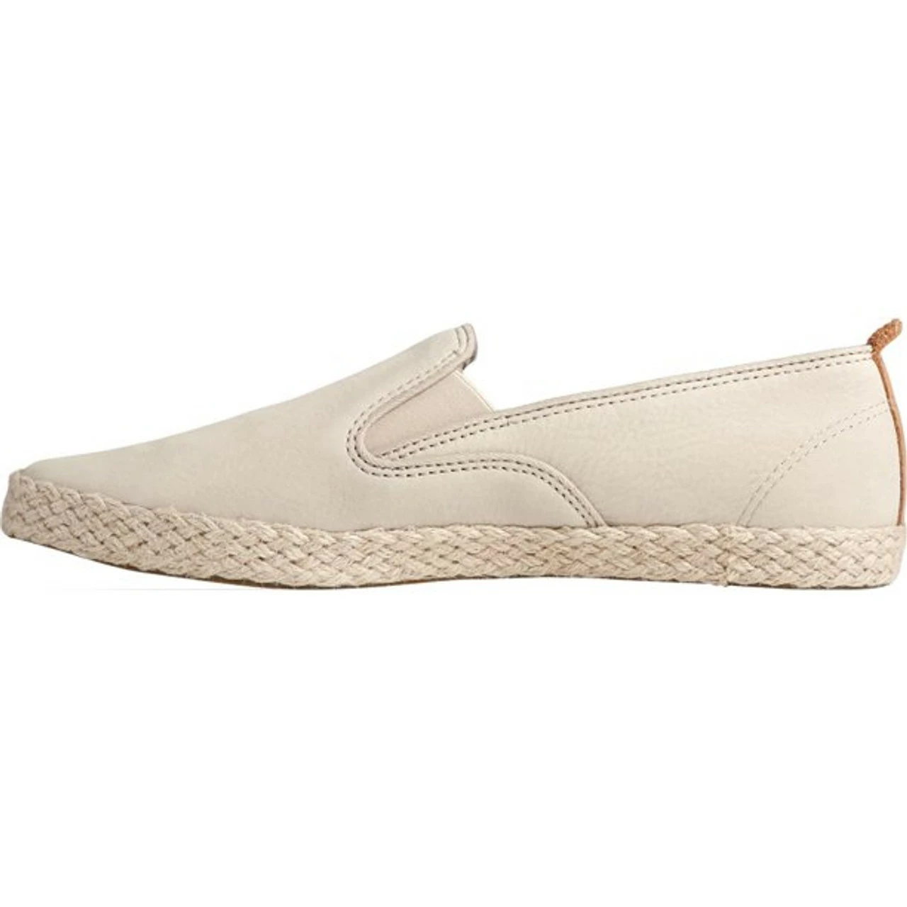 Sperry Top-Sider Sperry® Women's Sailor Twin Gore Leather/Jute Boat Shoe - Ivory 3 Sperry Top-Sider Sperry® Women's Sailor Twin Gore Leather/Jute Boat Shoe - Ivory - Image 3