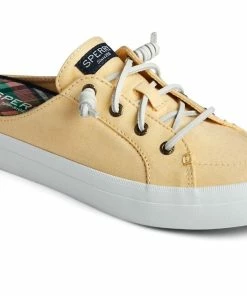 Sperry Top-Sider Sperry® Women's Crest Vibe Chambray Mule Sneaker - Yellow