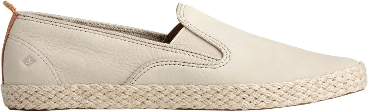 Sperry Top-Sider Sperry® Women's Sailor Twin Gore Leather/Jute Boat Shoe - Ivory 2 Sperry Top-Sider Sperry® Women's Sailor Twin Gore Leather/Jute Boat Shoe - Ivory - Image 2