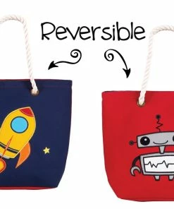 Luvali Convertibles Luvali Kid's Tote- Spaceship/Robot