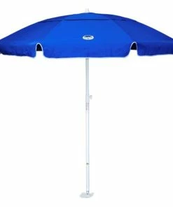 Dig-git® 7 Ft - 8 Panel - Beach Umbrella With Integrated Anchor -no Tilt