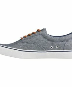 Sperry Top-Sider Sperry® Men's Striper II CVO Chambray Sneaker - Navy -SUNFLOW Shop e5a17319 c3f9 4eeb 9e76 d20b9ae1ca18.d641c26d57dd91343f3e789f4e6d4b0b 68410.1677866296
