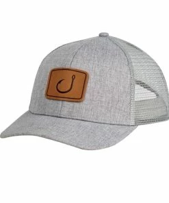 AVID MH12101 MericaTrucker Hat - Light Grey