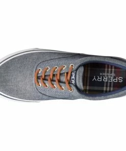 Sperry Top-Sider Sperry® Men's Striper II CVO Chambray Sneaker - Navy -SUNFLOW Shop eb6dd193 5b46 4211 9559 50a2bae35a83.eb7eaf2e1faa1e4d96855f3dc2e0e275 17738.1677866297