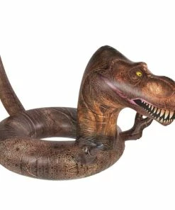 Pool Candy 42 Inch Inflatable T-Rex Pool Tube