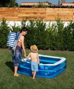 Rio Brands Rio 3 Position Aluminum Backpack Chair With Removeable Tote - Blue White Stripe -SUNFLOW Shop f662916b0cb86e4f1c1267d43125c706 39648.1669782532