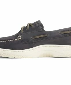 Sperry Top-Sider Sperry® Men's Billfish Plushwave 3-Eye Boat Shoe - Grey -SUNFLOW Shop sperry mens billfish plushwave boat shoe grey 809862 80903.1677860662