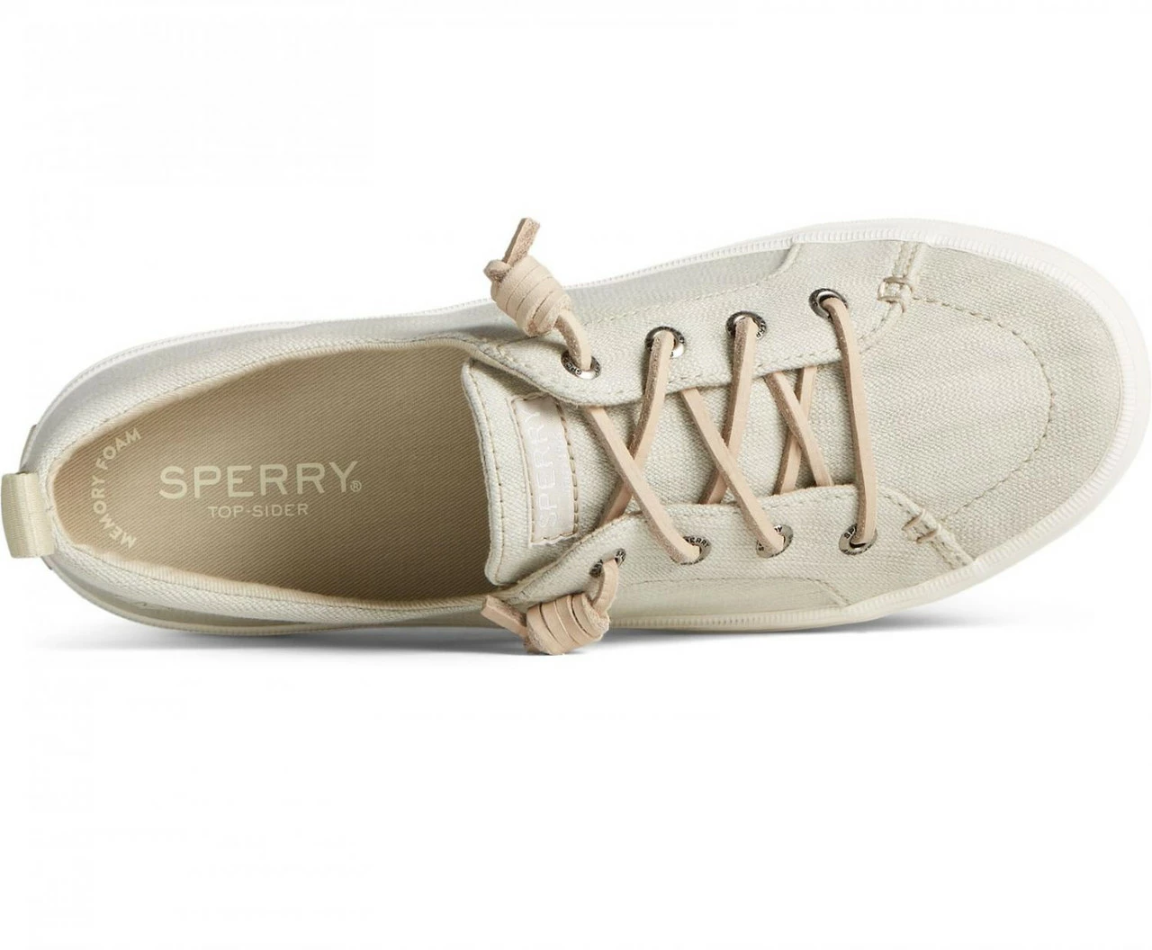 Sperry Top-Sider Sperry® Women's Crest Vibe Sneaker - Cement 4 Sperry Top-Sider Sperry® Women's Crest Vibe Sneaker - Cement - Image 4